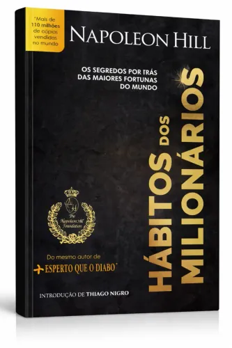 Livro "Hábitos dos Milionários" - Napoleon Hill