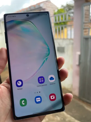 Tela Samsung Note 10 plus oled c/biometria e s-pen - faço envio-olx pay