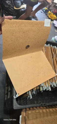 Pasta arquivo papel cravit