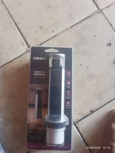 Vendo essa torre de tomada com 3 tomadas da Renna
