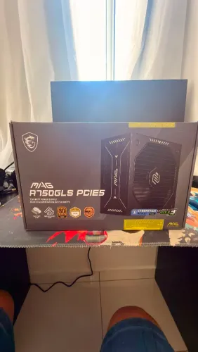 Fonte MSI Mag Modular 750w 80 Gold Plus