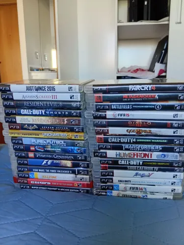 Lote 30 jogos ps3