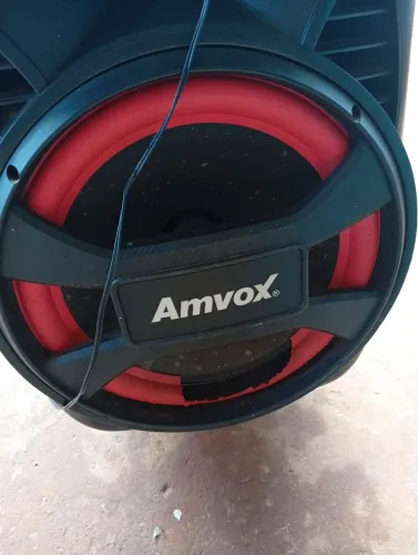 Caixa de som amplificada Amvox