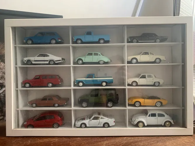 Coleção de carrinhos 