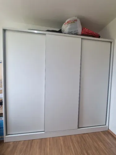 Guarda-Roupa Madesa Royale 100% MDF 3 Portas Branco