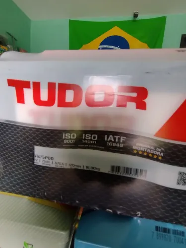 Bateria Nova Tudor 75 amperes com garantia