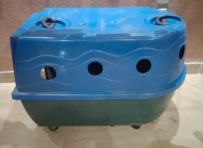 Caixa transportadora para cães grandes 