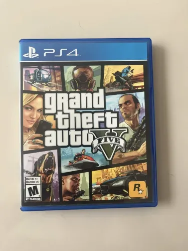 GTA 5 PS4 com mapa fisico incluido