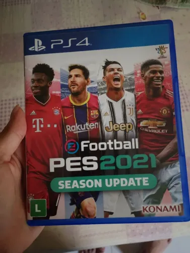 PES 2021 PS4 / PS5 Mídia Física - Impecável / Completo