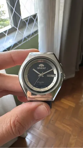 Relógio Automático Orient Crystal 21J