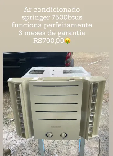 Ar condicionado springer 7500 btus