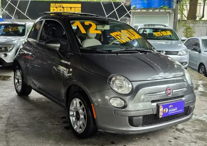 Fiat 500 Cult 1.4 Flex 8V EVO Dualogic 2012