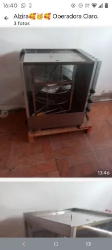 Assador de frango a gás 