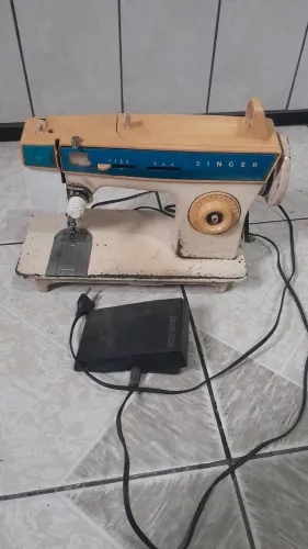 Máquina de costura Singer restaurada