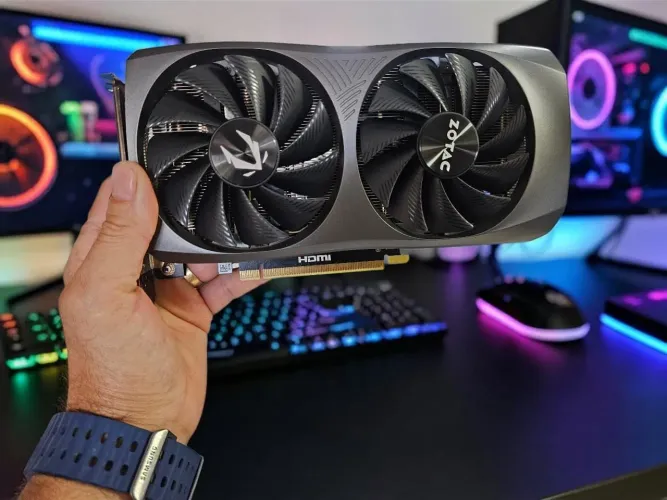 Placa video rtx 4060ti 8gb caixa e garantia