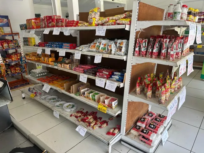 Passo mercado (itens do mercado)