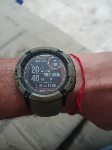 Relogio Garmin Instinct 2 Solar Tactical Cor Marrom