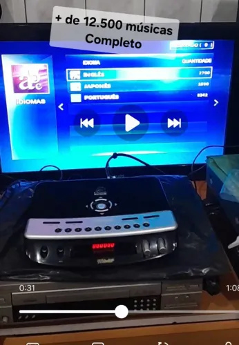 Videoke Raf  - Pop300 - + de 13.000 músicas