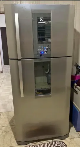 Geladeira duplex frost free Electrolux infinit inox