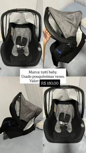 Vende-se bebê conforto em ótimas condições. Usado poucas vezes.