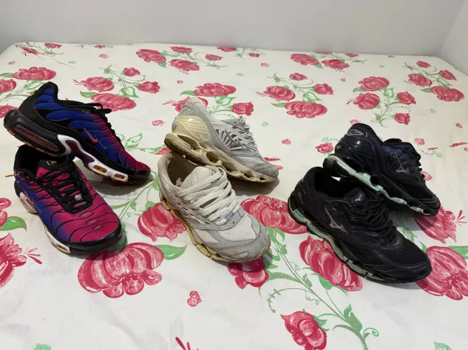 Tênis Mizuno e TN Barcelona 