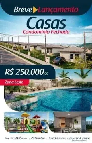 CASAS EM CONDOMINIO - ZONA LESTE | PRE LANÇAMENTO