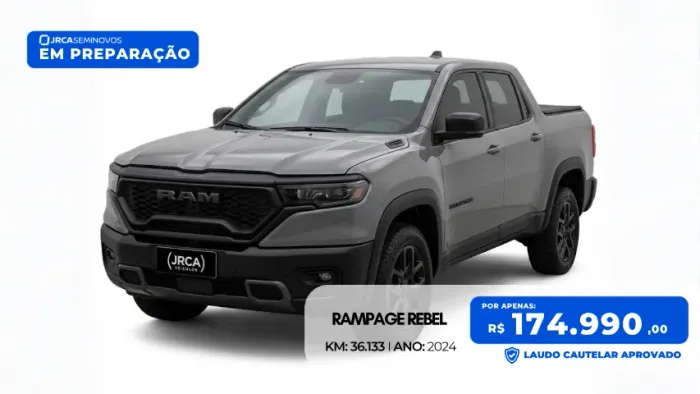 Ram Rampage Rebel Hurr.4 2.0 TB CD 4X4 AUT 2024