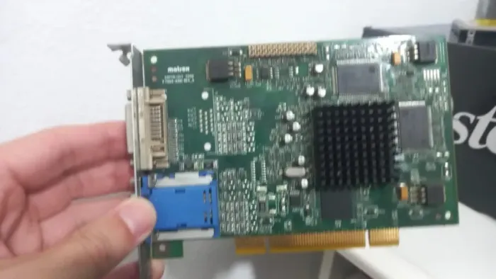 Placa de Vídeo Matrox PCI