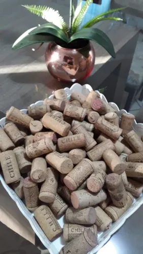 Rolhas de Vinho para Decoração