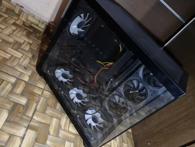 GABINETE MANCER CV500L + 9 FANS