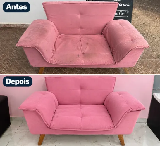 Limpeza a seco de estofado,cama,banco de carro ,pulf,poltrona