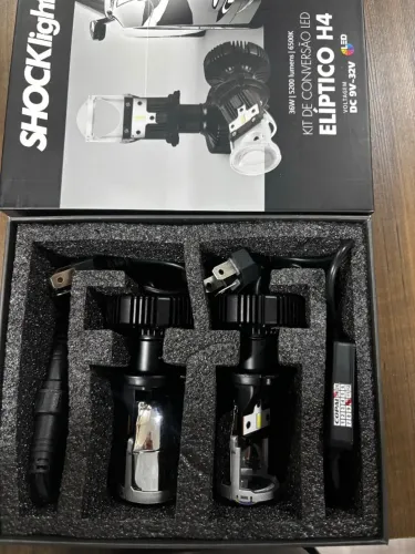 Kit conversão Led Elípitico H4