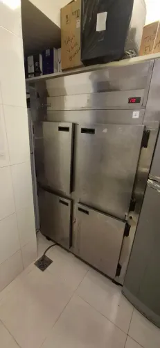 Geladeira Industrial Comercial 4 Portas Inox 800lts Kofisa - Bom estado