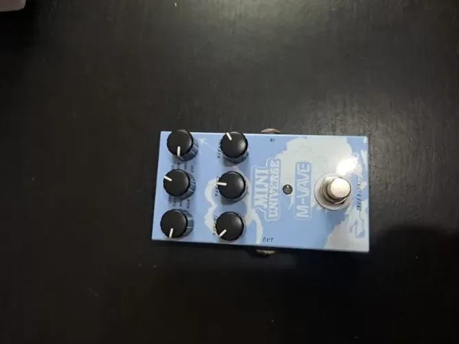 Pedal Reverb Mini Universe MVave - OPORTUNIDADE!