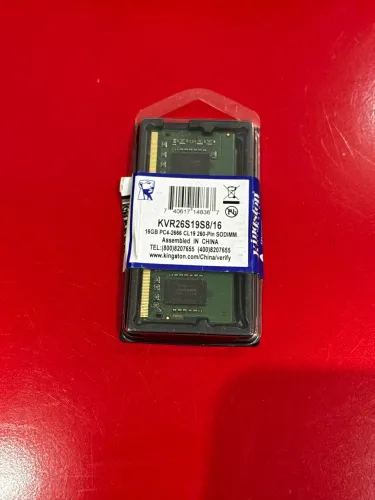 MEMÓRIA RAM KINGSTON 16GB DDR4 SODIMM