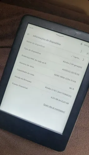 Kindle 10 geração 
