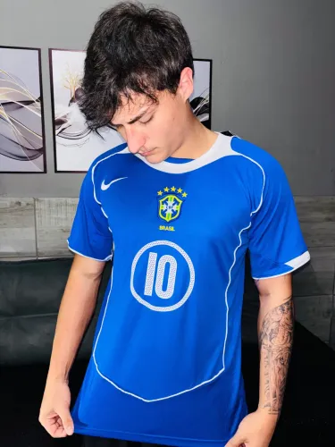 CAMISA RETRÔ BRASIL 2004