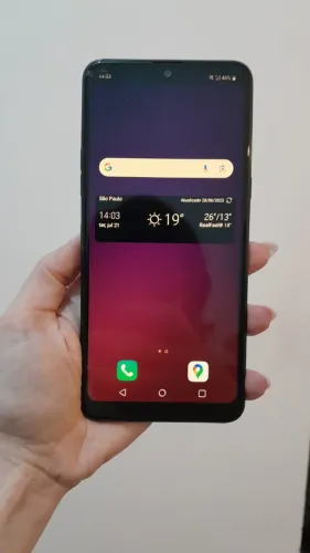 Smartphone Lg K50s 32GB Dual Chip Tela 6.5" Octa-Core 2.0GHz Preto