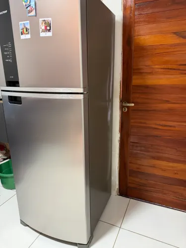 Geladeira/Refrigerador Brastemp Frost Free Duplex Prata 463L