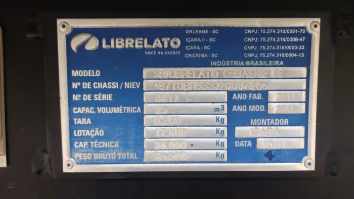 Carreta Librelato 2018