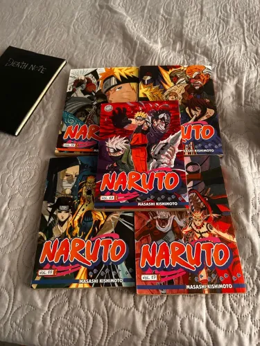 Mangas Naruto 55,56,57,59,63