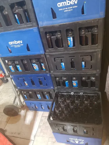 Caixas de Chopinho Vazias e completas