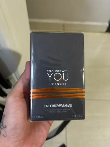 Emporio Armani Stronger With You Intensely - 100ml | Lacrado + Nota Fiscal