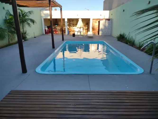 Área de lazer de 250,00 m2 com piscina no Balneário Tibagi em Ibiporã.