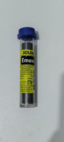 Estanho para solda em eletrônicos