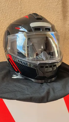 Capacete LS2 articulado semi novo 56