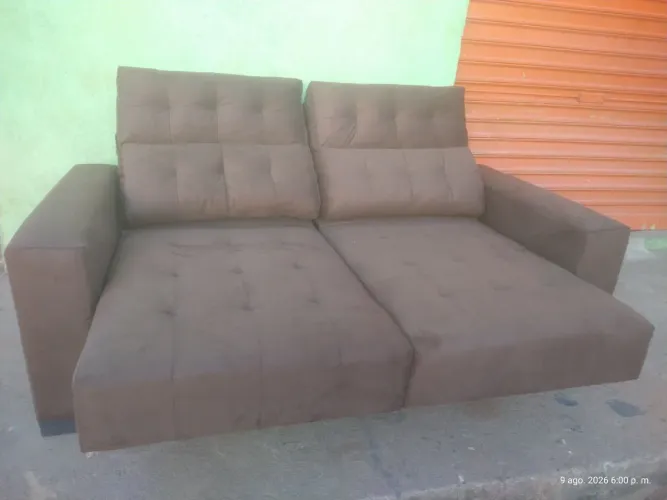 Sofa novo marrom