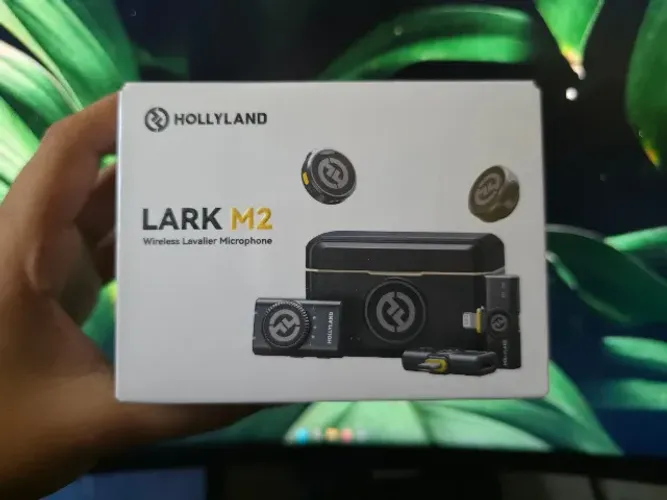 Microfone de Lapela Hollyland Lark M2 Combo (Novo/Lacrado)