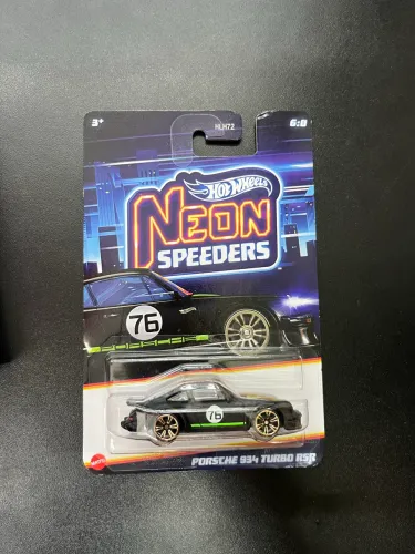 Porsche 934 neon speeders hotwheels