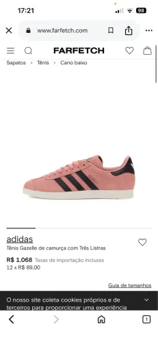 Adidas gazelle - tamanho 41